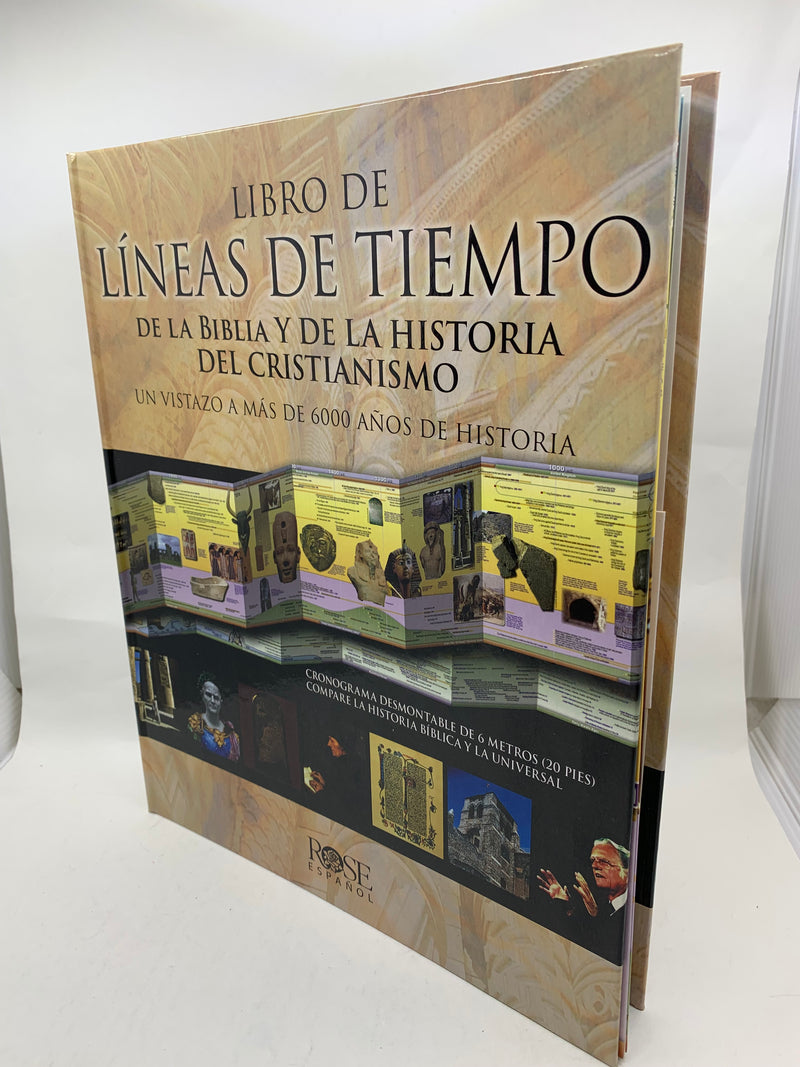 Libro lineas de tiempo de la biblia y de las historias del cristianismo