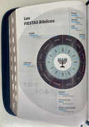 Bíblia letra grande riena Valera 1960 tapa Jean con cierre y índice 12 puntos