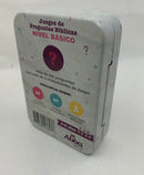 Juego de preguntas bíblicas nivel básico caja metal