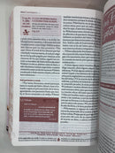 Biblia de Estudio Ser Mujer Letra Grande 12 PUNTOS  REINA VALERA 1960 FLORES INDICE