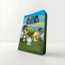 Biblia RVR 1960 Compacta para Niños letra grande 10putos Animales Vinilo Cierre