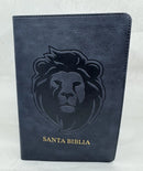 Biblia letra grande tamaño manual 12 puntos edición especial,  leon ceniza, símil piel (RVR 1960