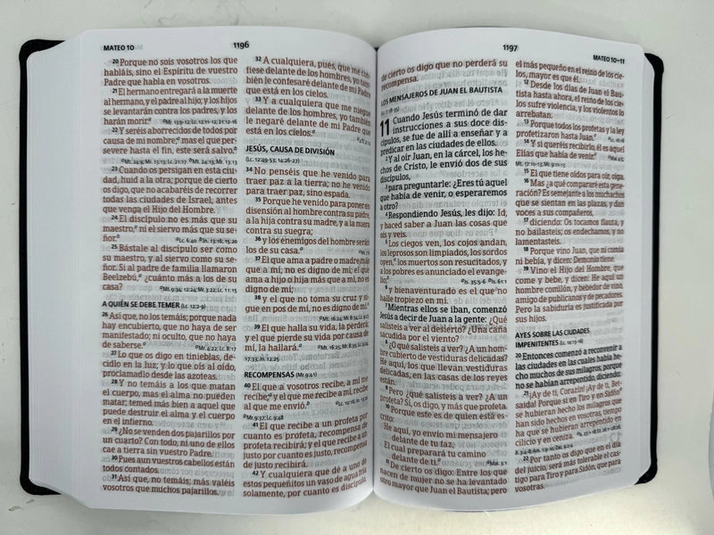 Biblia letra grande tamaño manual 12 puntos edición especial,  leon ceniza, símil piel (RVR 1960