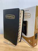 BIBLIA D REFERENCIA THOMPSON REINA VALERA 1960 PIEL FABRICADA CON INDICE NEGRO