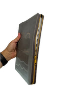 Biblia ultrafina NTV, letra grande de zíper con Filament (SentiPiel, Gris, Índic