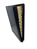 Biblia Letra Super Gigante 19Pts con zipper e índice RVR60 | Piel Especial Negro