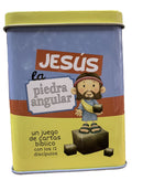 Jesús la Piedra Angular: Un juego de carta bíblico bilingüe con los 12 discípulo