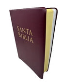 Biblia Letra Grande 12 Puntos RVR.1960 Tamaño Manual Vinil Color Borgoña