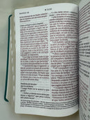 Biblia Compacta NTV, Letra Gigante con Filament (SentiPiel, Turquesa Floral,...