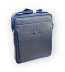 Bolso para llevar la biblia para hombre tamaño mediano con agarradera piel imitacion