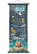 BANNER Salmo 4:8 - BN-L 14 RG