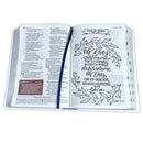 BIBLIA DE ESTUDIO SER MUJER LETRA GRANDE SIEMPRE RV1960 DEVOCIONAL12 PUNTOS