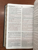 Bíblia bilingüe/reina Valera 1960/kjv imitación de piel con índice