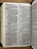 Bíblia tamaño portatil  letra grande 11 puntos reina Valera 1960  cierre 11 puntos