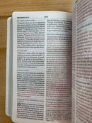 Bíblia para boda Reina Valera 1960 simipiel rosa palo blanco