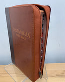 Bíblia bilingüe tamaño manual personal riena 1960/kjv cierre índice