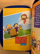 Bíblia para niños mi gran viaje Reina Valera azul 1960 ilustrada cierre con índice