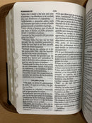 Bíblia tamaño bolsillo riena Valera 1960 Aguila café cierre índice café 8 puntos