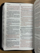 Bíblia de letra gigante Reina Valera 1960 simipiel piel negro índice