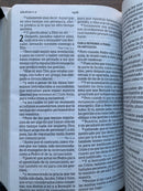 Bíblia de letra grande riena Valera TAMAÑO Manaul cierre 12 puntos piel fabricada