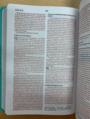 Bíblia Nvi para regalos y premios turquesas simipiel