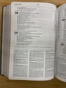 LA Bíblia de estudio de la reforma de las Americas simipiel gris R.c. Sproul