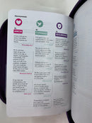 Bíblia tamaño bolsillo riena Valera 1960 biotono Lila cierre índice