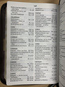 Bíblia de letra gigante reina Valera 1960 cierre índice simipiel concordancia 14 puntos