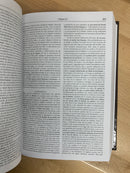 Biblia del ministro NBLA Ultrafina, Colección , Azul, piel genuina de cabra letra grande