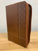 Bíblia de promesa café TAMANO manual reina valera 1960 cierre indice 12 puntos