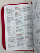 Bíblia para mujer letra grande manual 12 puntos reina Valera 1960 cierre índice fuxcia