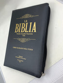 Bíblia israelita nazarena vin 2023 actualizada piel negra cierre índice