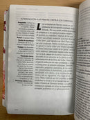 Bíblia letra grande NTV TAMANO PERSONAL para mujer sentipiel rosa con índice