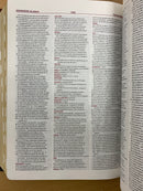 Biblia de estudio Ryrie ampliada reina Valera 1960 dúo tone marrón con índice piel