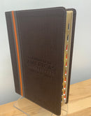 Bíblia de estudio de las americas LBLA piel italiana con índice