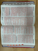 Bíblia para mujer letra grande 12 puntos rv1960 índice biótono morada índice