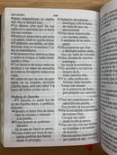 Bíblia de letra súper gigante  Reiena Valera 1960 piel fabricada con índice 18 puntos