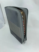 Bíblia letra grande portatil  11 puntos negro gris reina valera 1960 cierre indice