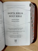 Bíblia bilingüe tamaño manual personal riena 1960/kjv cierre índice