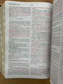 Bíblia de estudio el expositor piel fabricada  VINO con índice jimmy Swaggart