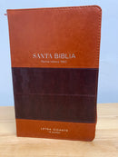 Bíblia letra gigante manual 14 puntos reina 1960 cierre café índice