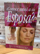 Conoce usted a su esposa? David hormachea