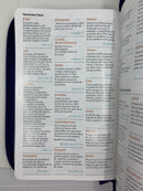 Bíblia para mujer letra grande ultrafina reina valera 1960 cierre lila 12 puntos