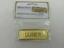 Distintivo para ujier placa iman metal