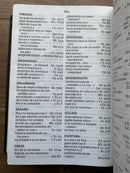 Bíblia de letra súper gigante riena Valera 1960 con índice piel imitación letra 17 puntos concordancia