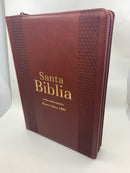Bíblia letra súper gigante 18 puntos reina Valera 1960  cierre índice cafe