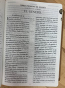 Biblia de letra gigante antigua versión REINA VALERA 1909 piel imitación índice marrón
