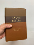 Bíblia letra gigante tamaño manual Reina Valera 1960  tricolor cierre 14 puntos
