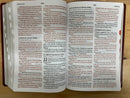 Bíblia de letra gigante reina Valera 1960 14 puntos piel imitación CON  índice