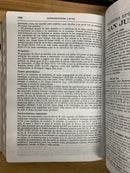 Bíblia de estudio vida plena reina v1960 café  piel italina Beige CON INDICE